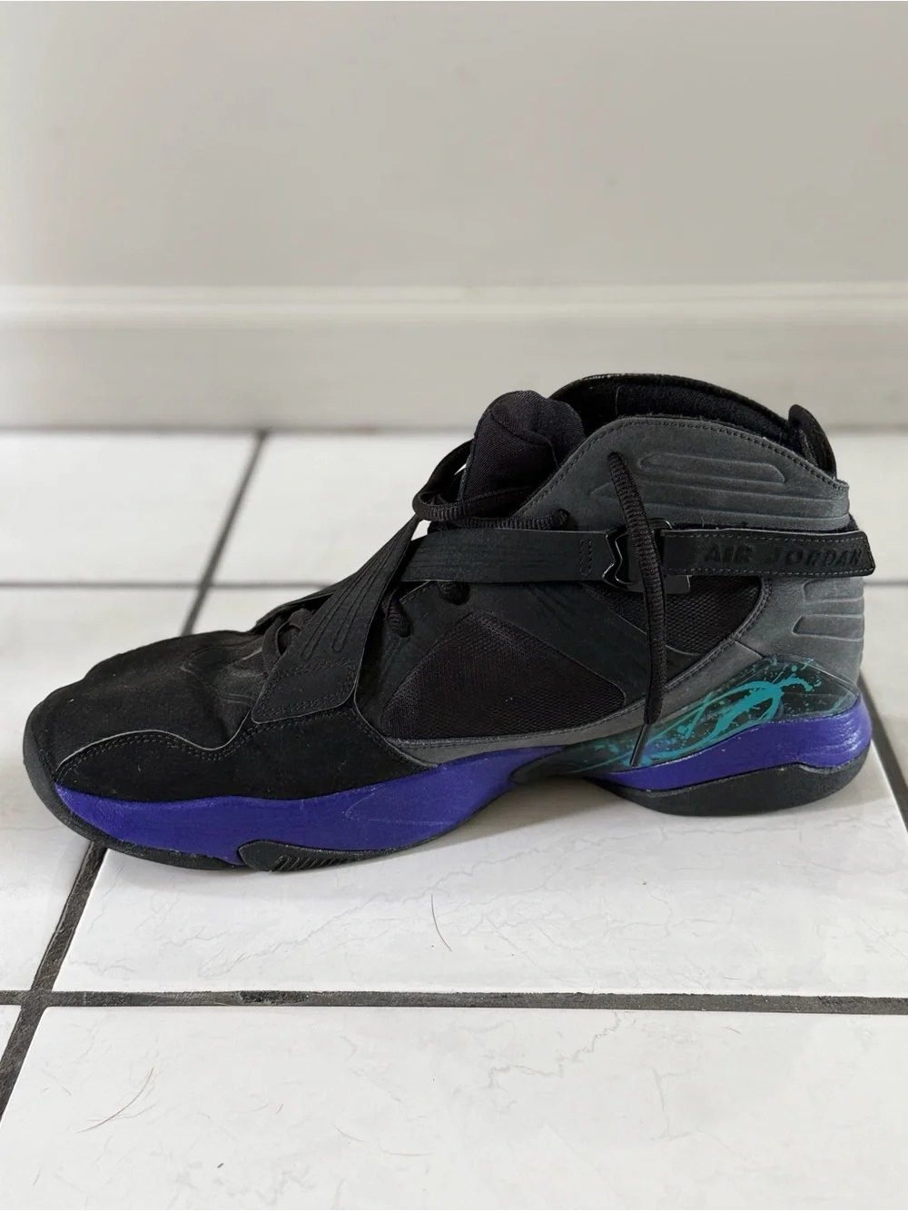 Men’s Air Jordan 8.0 Aqua. Size 12.5
